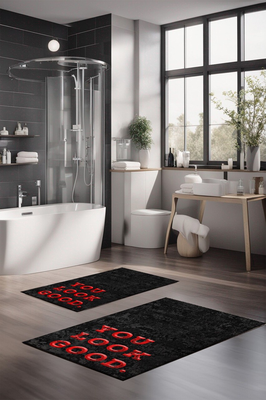 Set covorase de baie, L'essentiel Maison, CT-5418, Multicolor - imagine 4